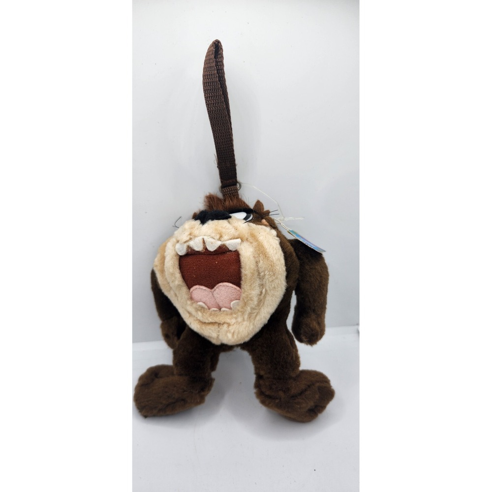 Tasmanian Devil Plushie Zipper in‎ Back to Hold Items